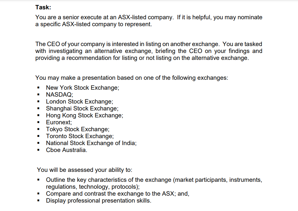 Student Name: Student Number: Marking Guidelines: