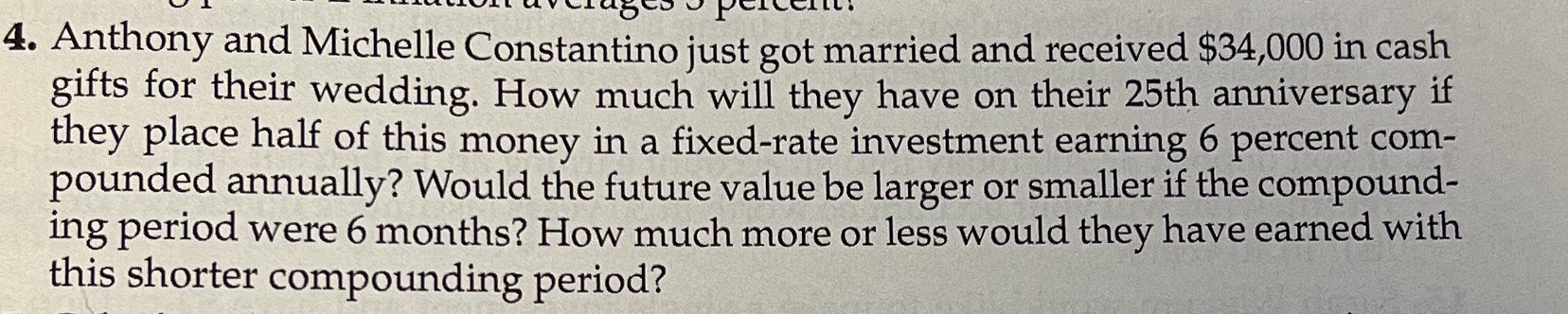 4. Anthony and Michelle Constantino just got