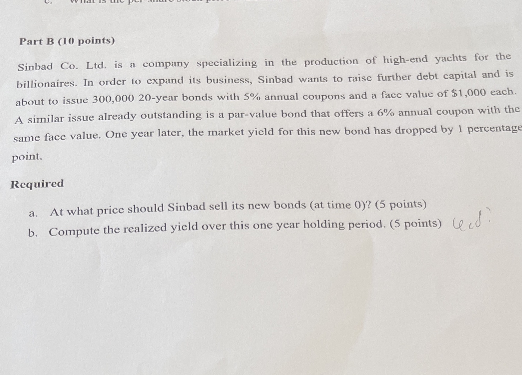 May I ask for comprehensive steps for part a b