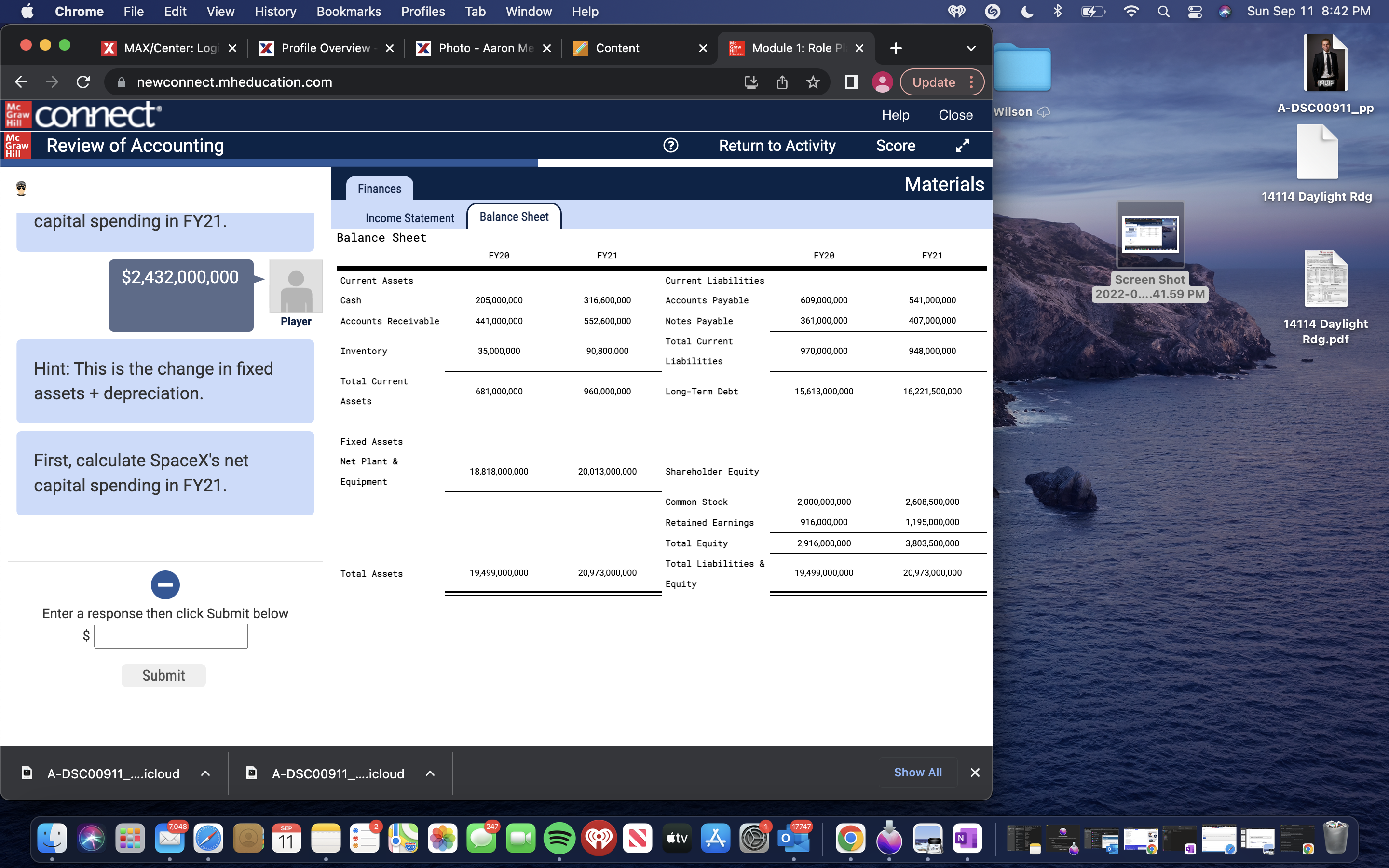 Chrome File Edit View History Bookmarks Profiles