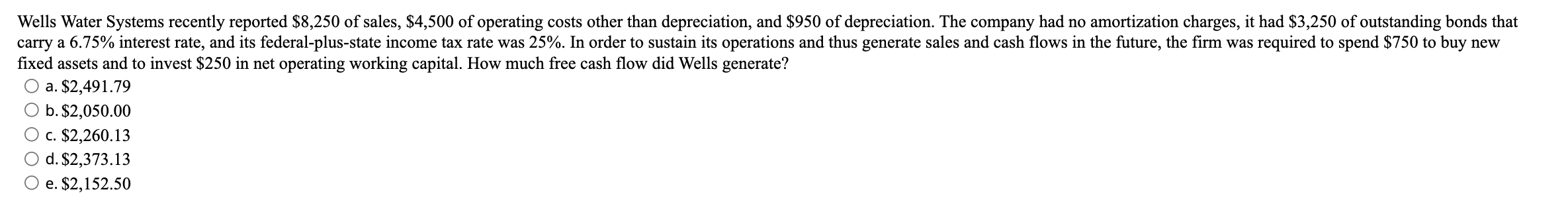 Poder Inc. is considering a project that has the