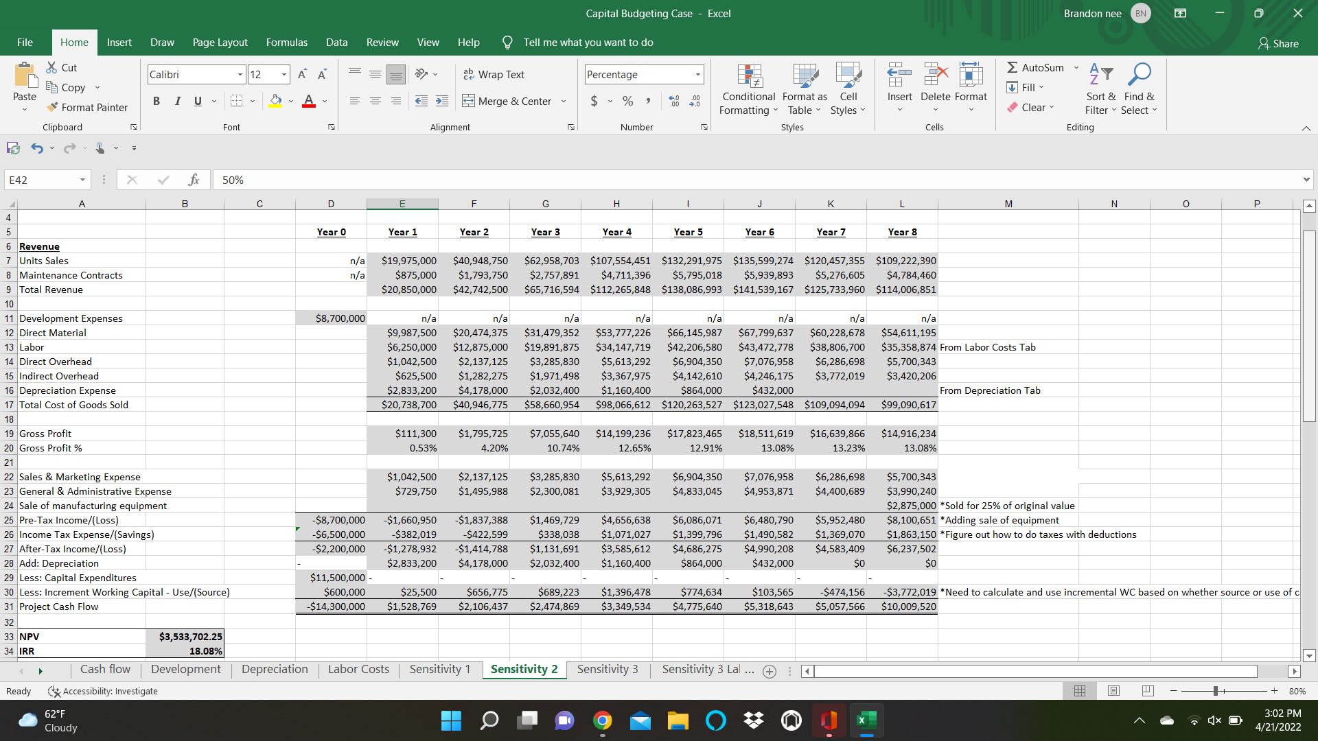 Please answer these questions excel work is