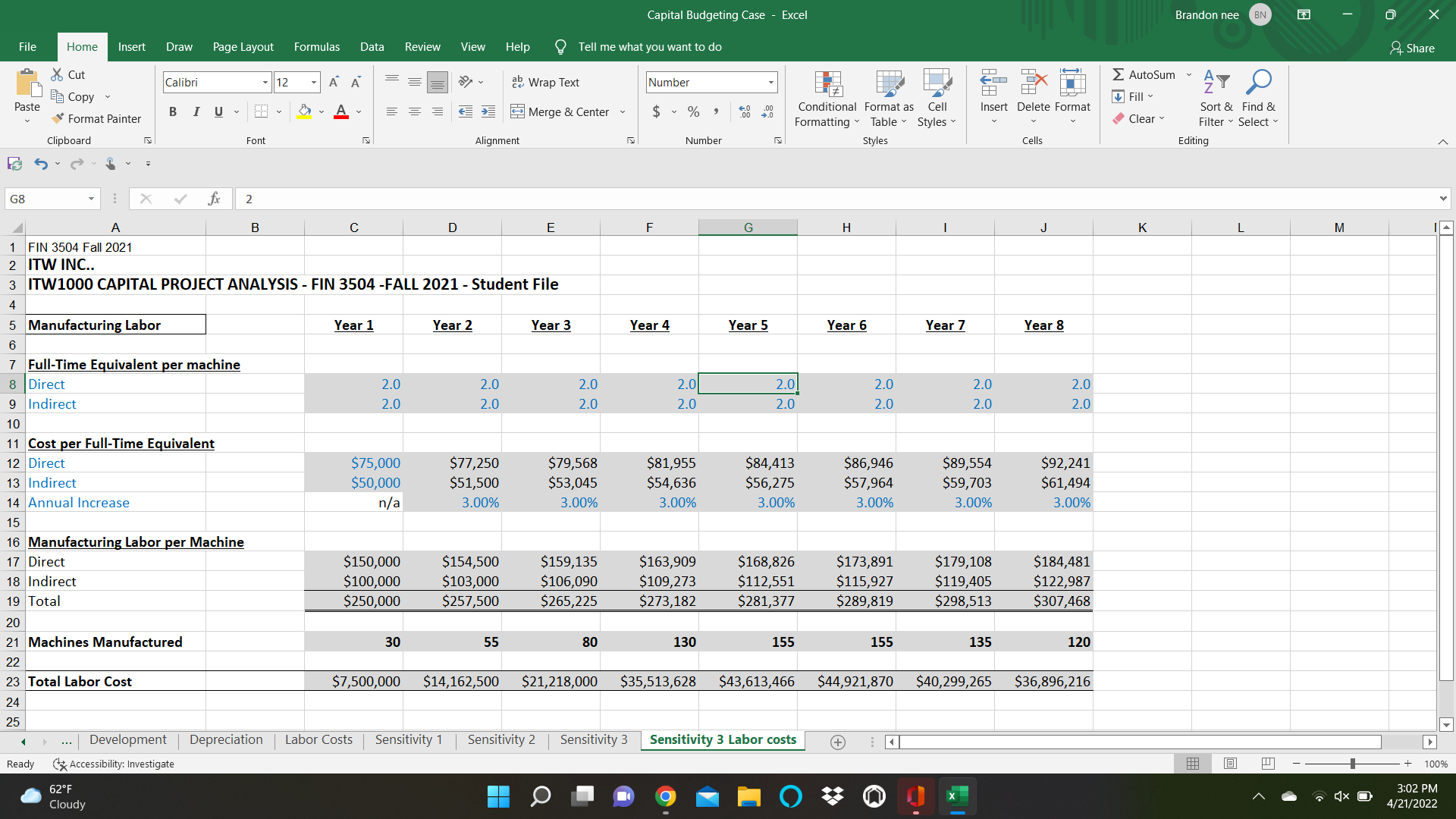 Please answer these questions excel work is