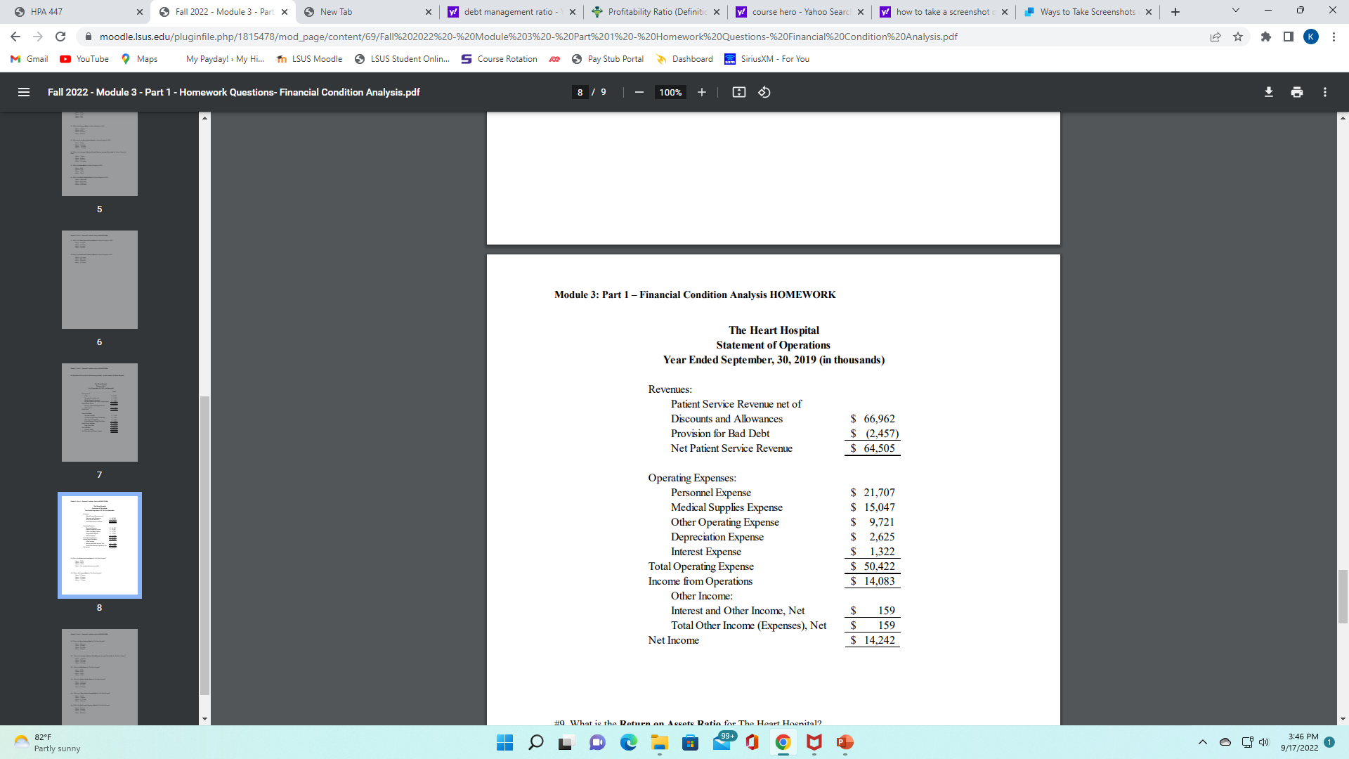 SHPA 447 * Fall 2022 - Module 3 - Part X New Tab