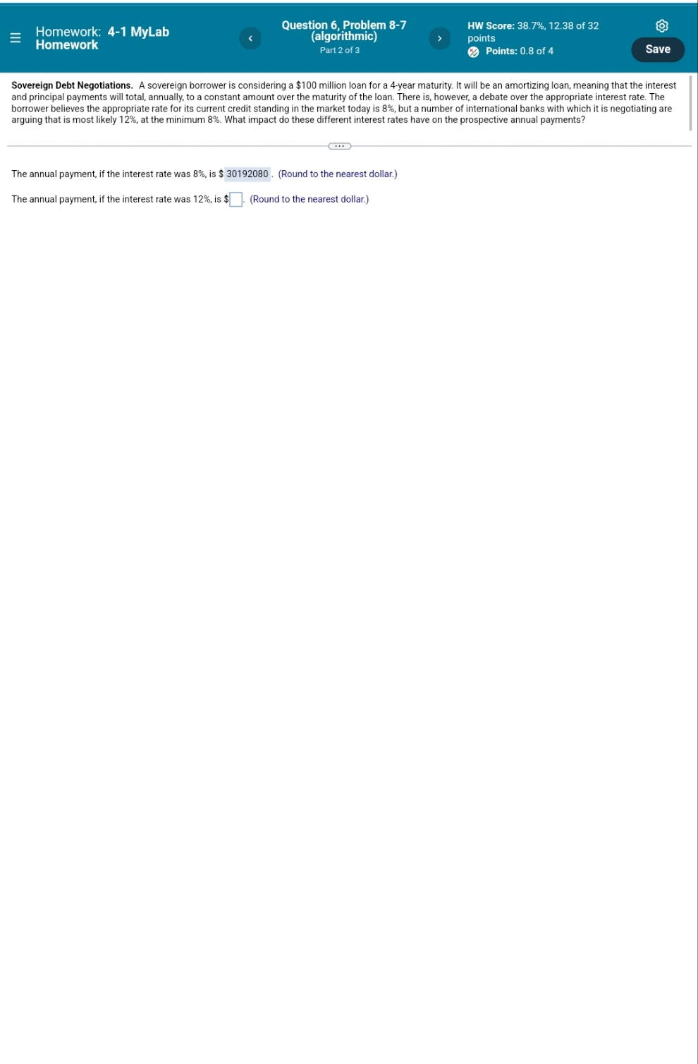 please help me understand these finance questions