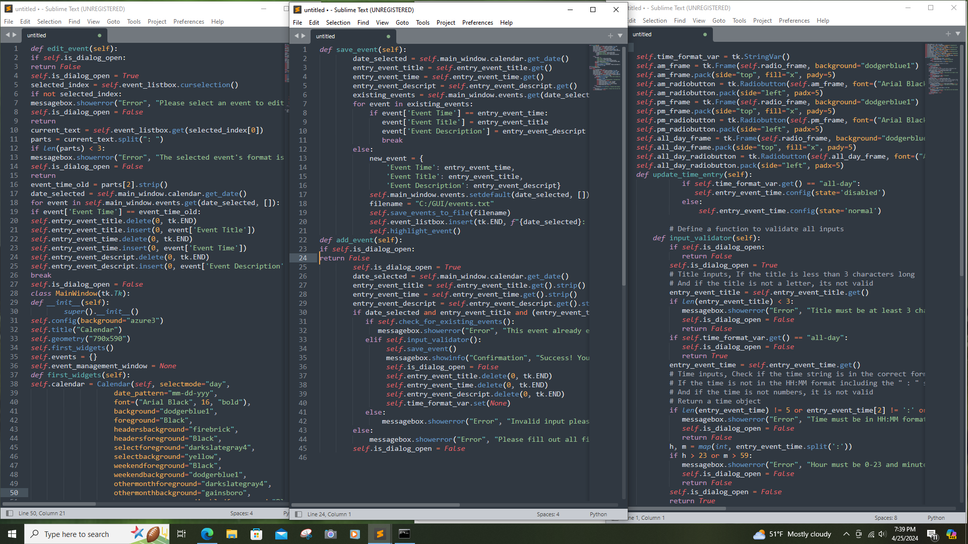 After changing checkboxes to radiobuttons and