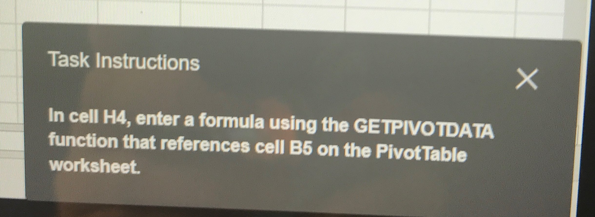 Task Instructions In cell H 4 , enter a formula