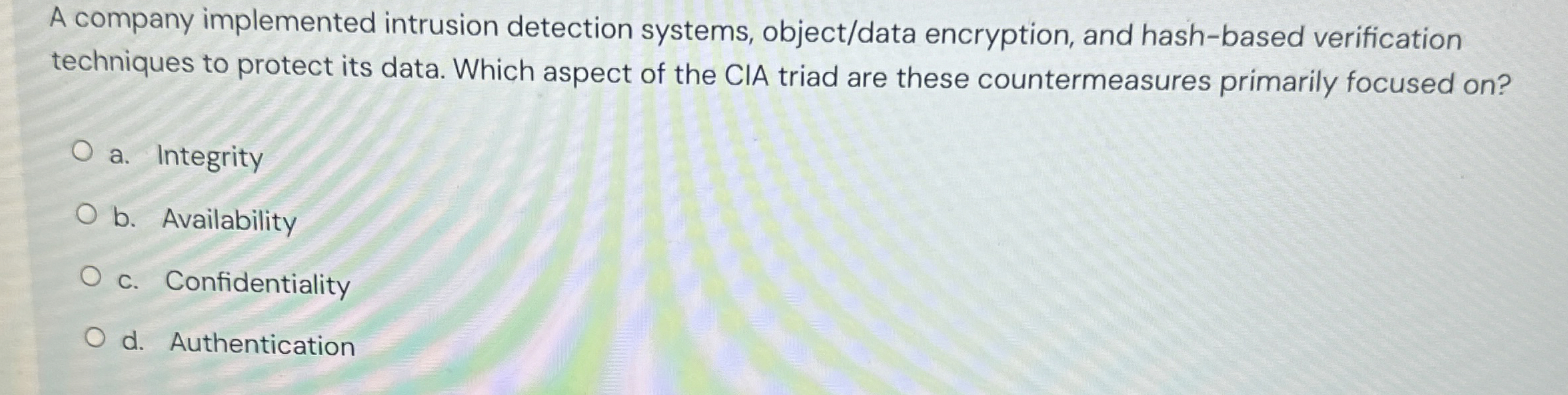 A company implemented intrusion detection