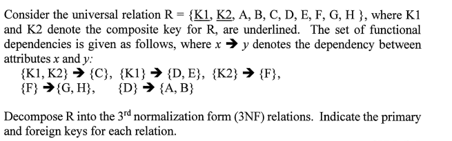 Por una CabezaConsider the universal relation R =