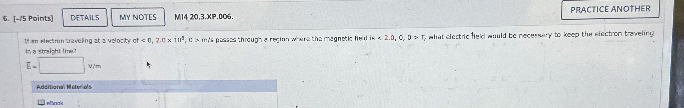 [ - / 5 Points ] MI 4 2 0 . 3 . XP . 0 0 6 . If