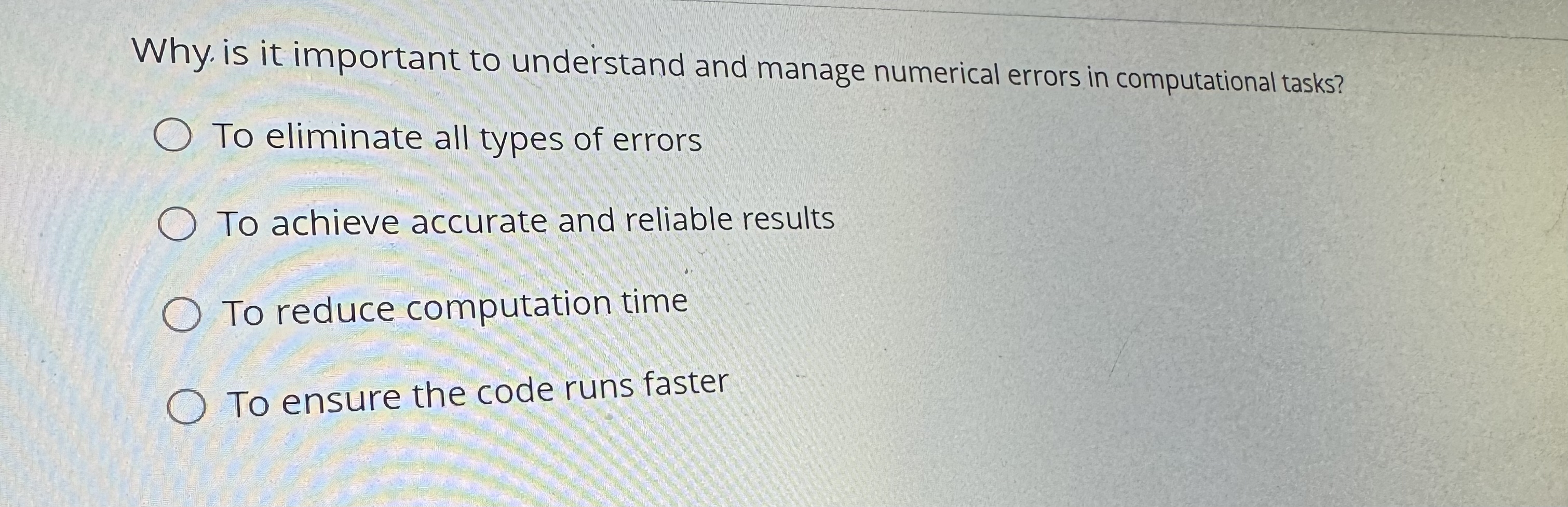 Why. is it important to understand and manage