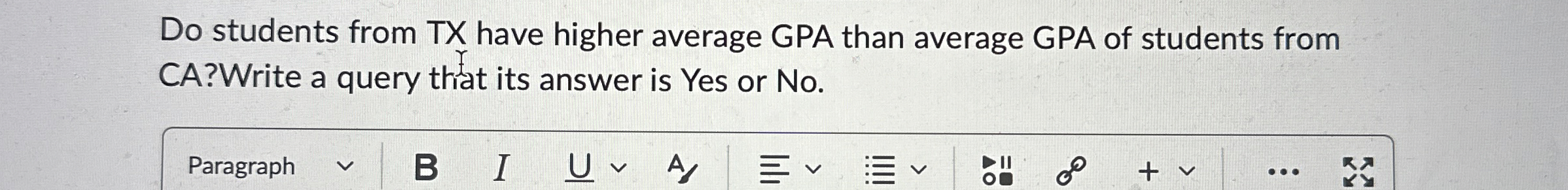 Do students from TX have higher average GPA than