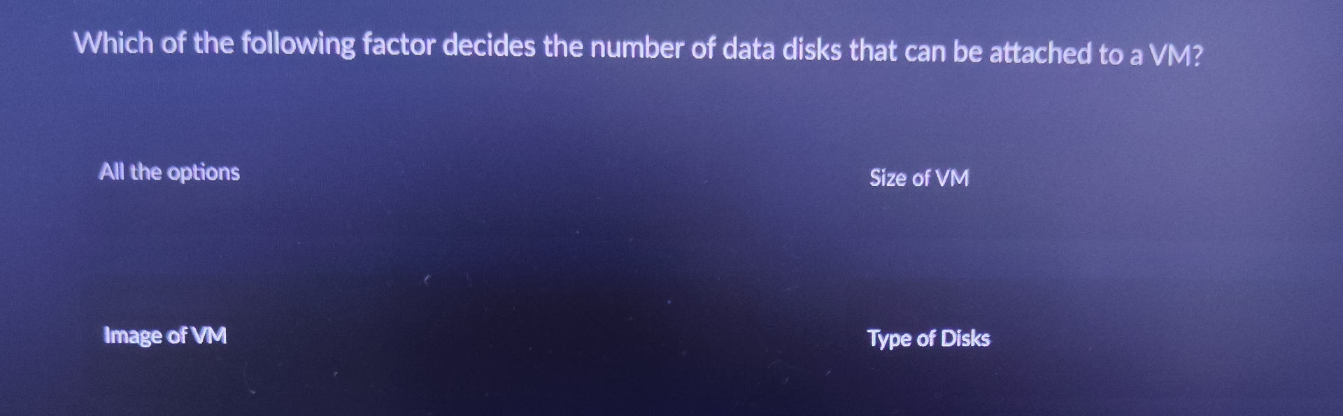 Which of the following factor decides the number