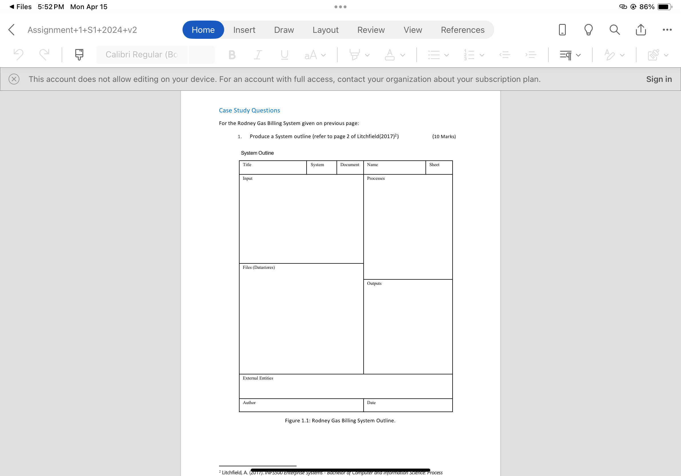 Case Study - Rodney Gas Billing System Rodney has