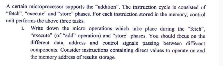 Dear Microprocessor Expert, Please help me with