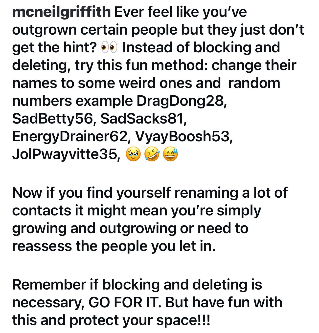 mcneilgriffith Ever feel like you've outgrown