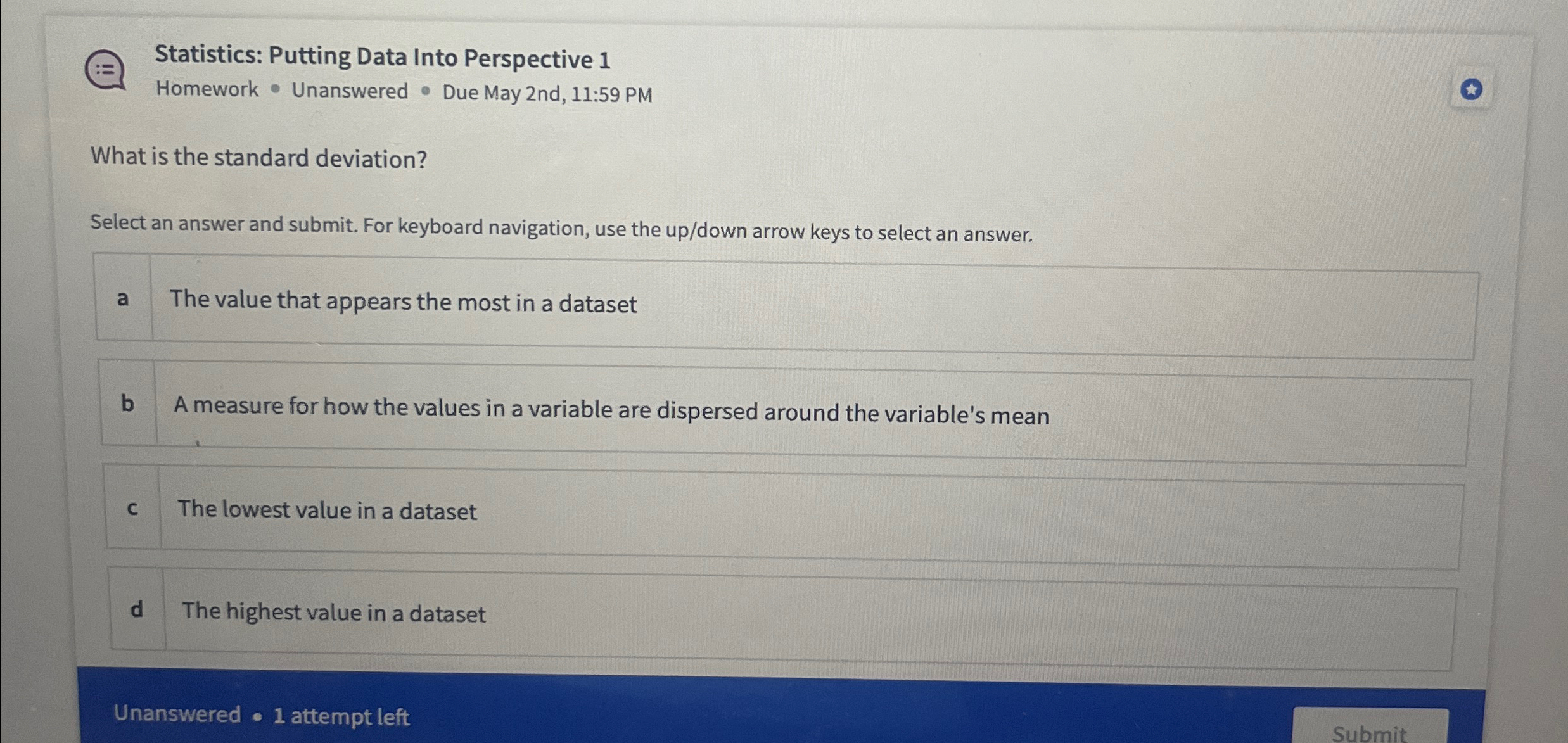 Statistics: Putting Data Into Perspective 1