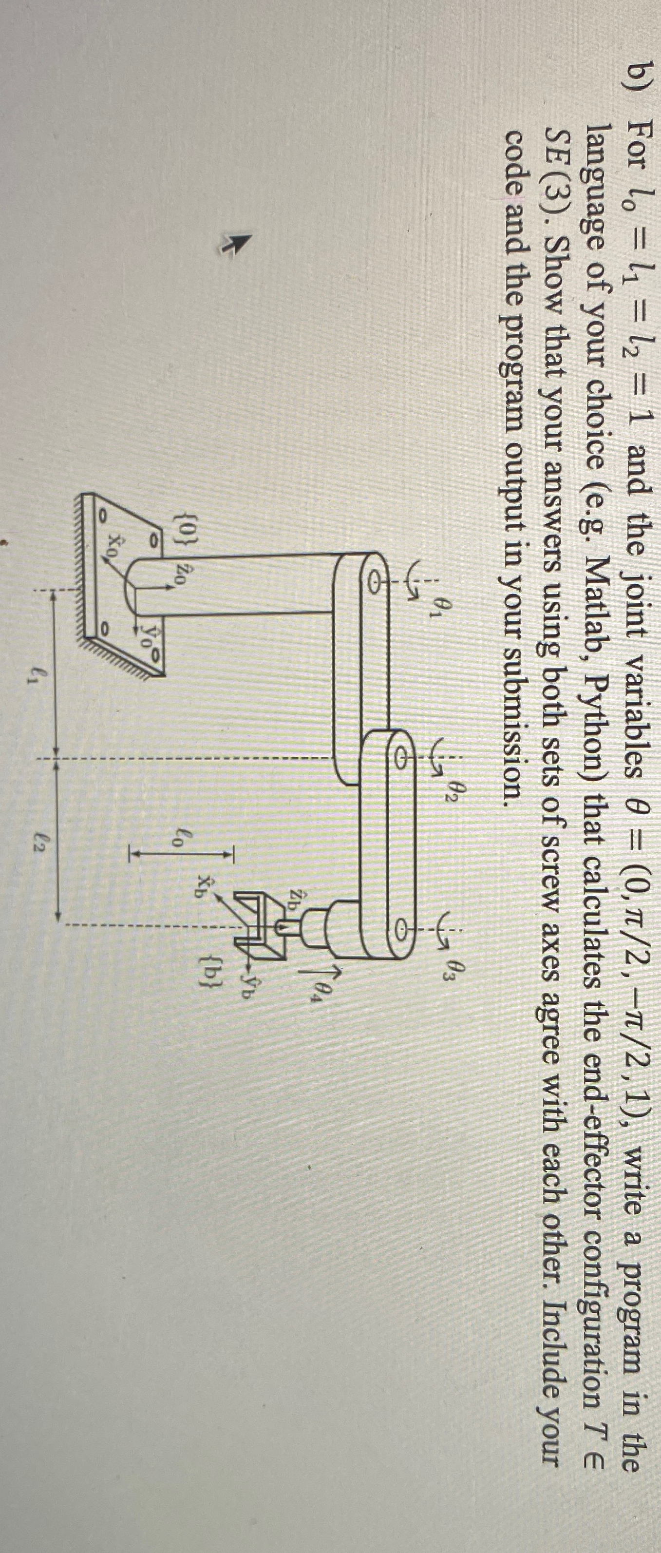 b ) For l o = l 1 = l 2 = 1 and the joint