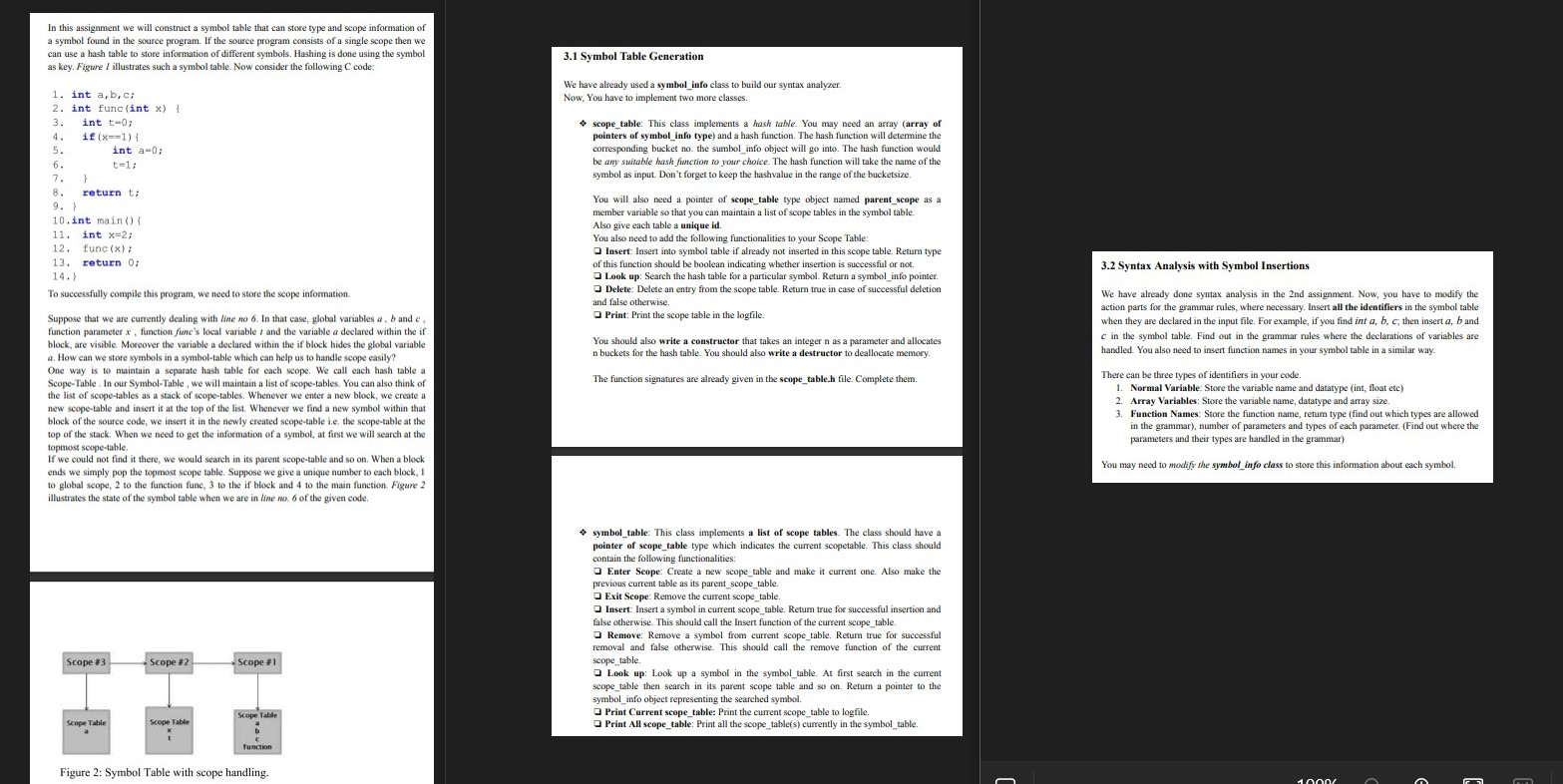 In this assignment we will construct a symbol