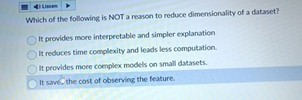 Which of the following is NOT a reason to reduce