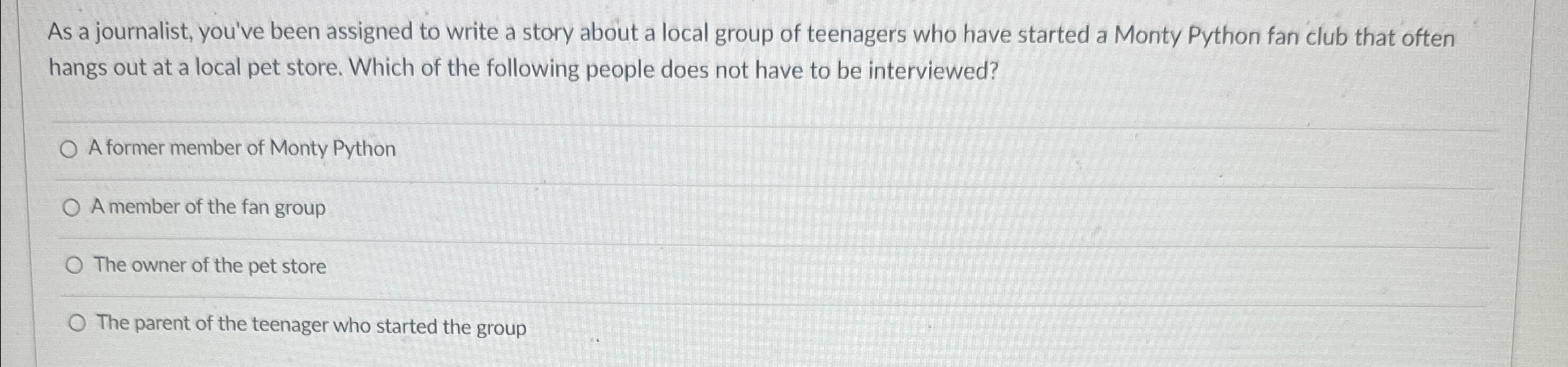 As a journalist, you've been assigned to write a