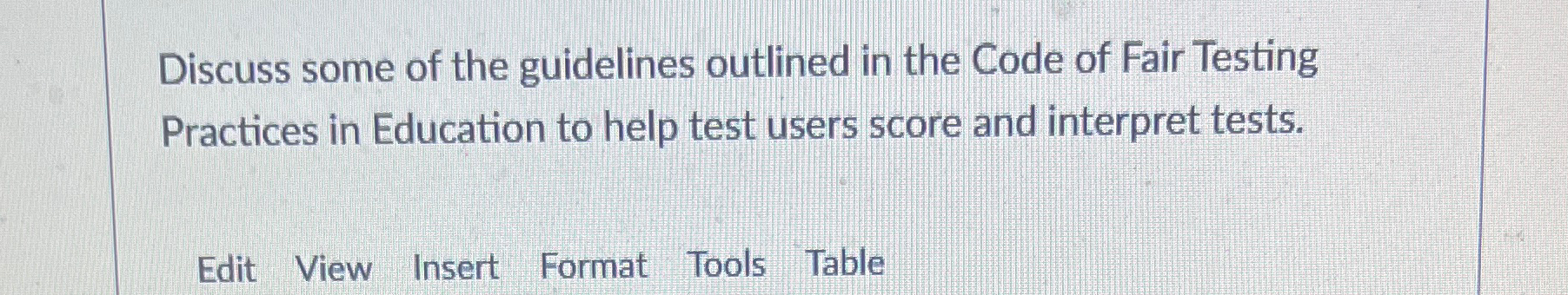 Discuss some of the guidelines outlined in the