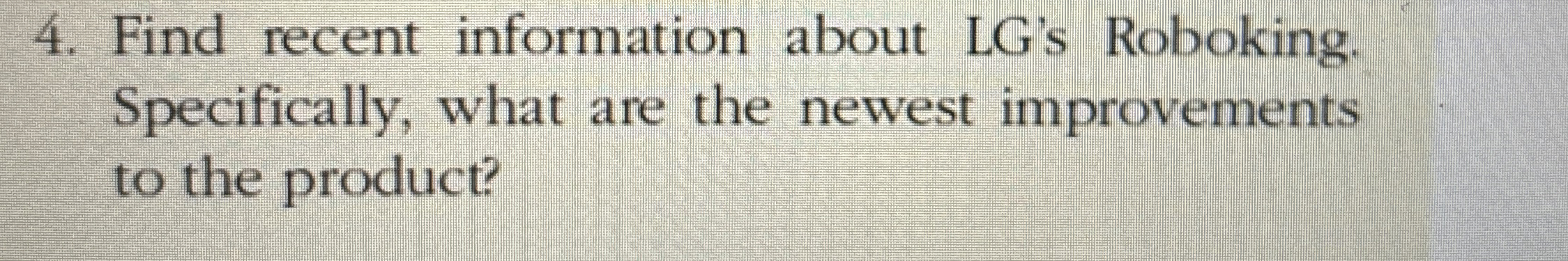 Find recent information about LG ' s Roboking.