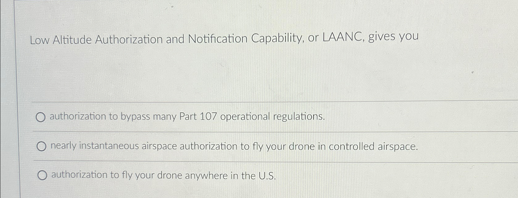 Low Altitude Authorization and Notification