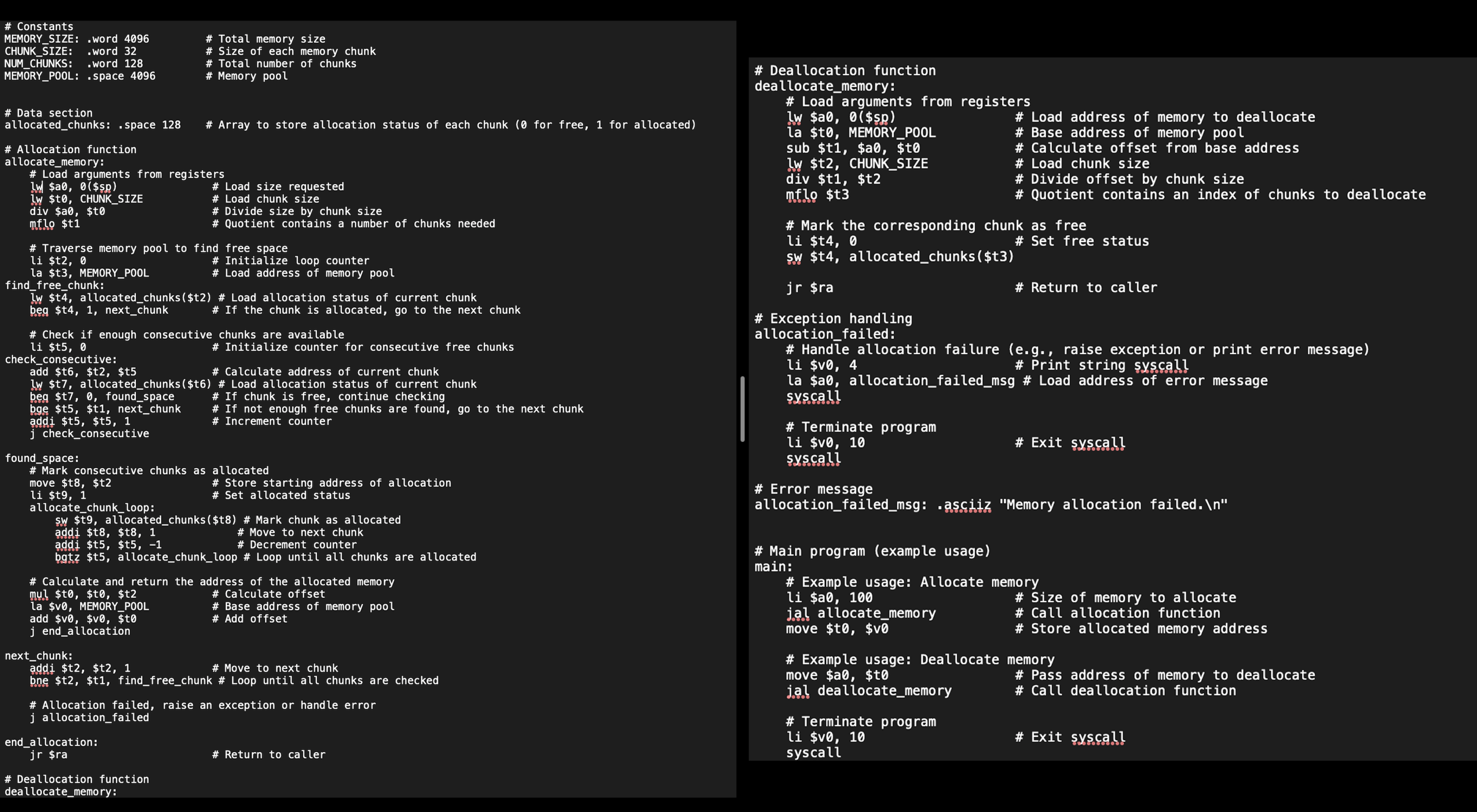 I have upIoaded the MIPS Assembly code. I am