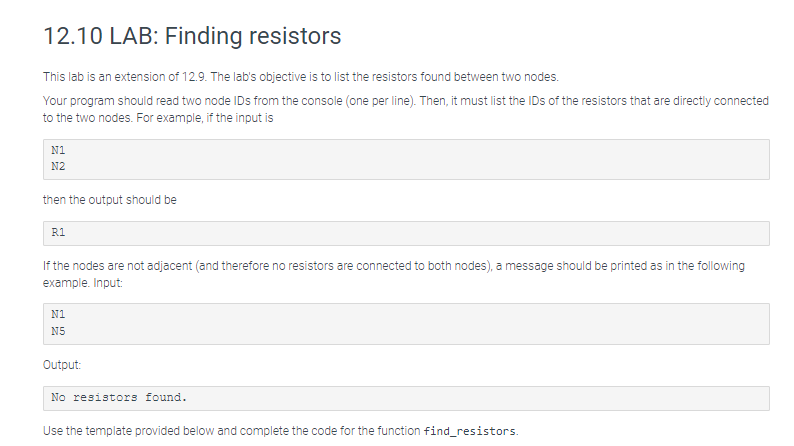 IN C + + PLEASE This lab is an extension of 1 2 .