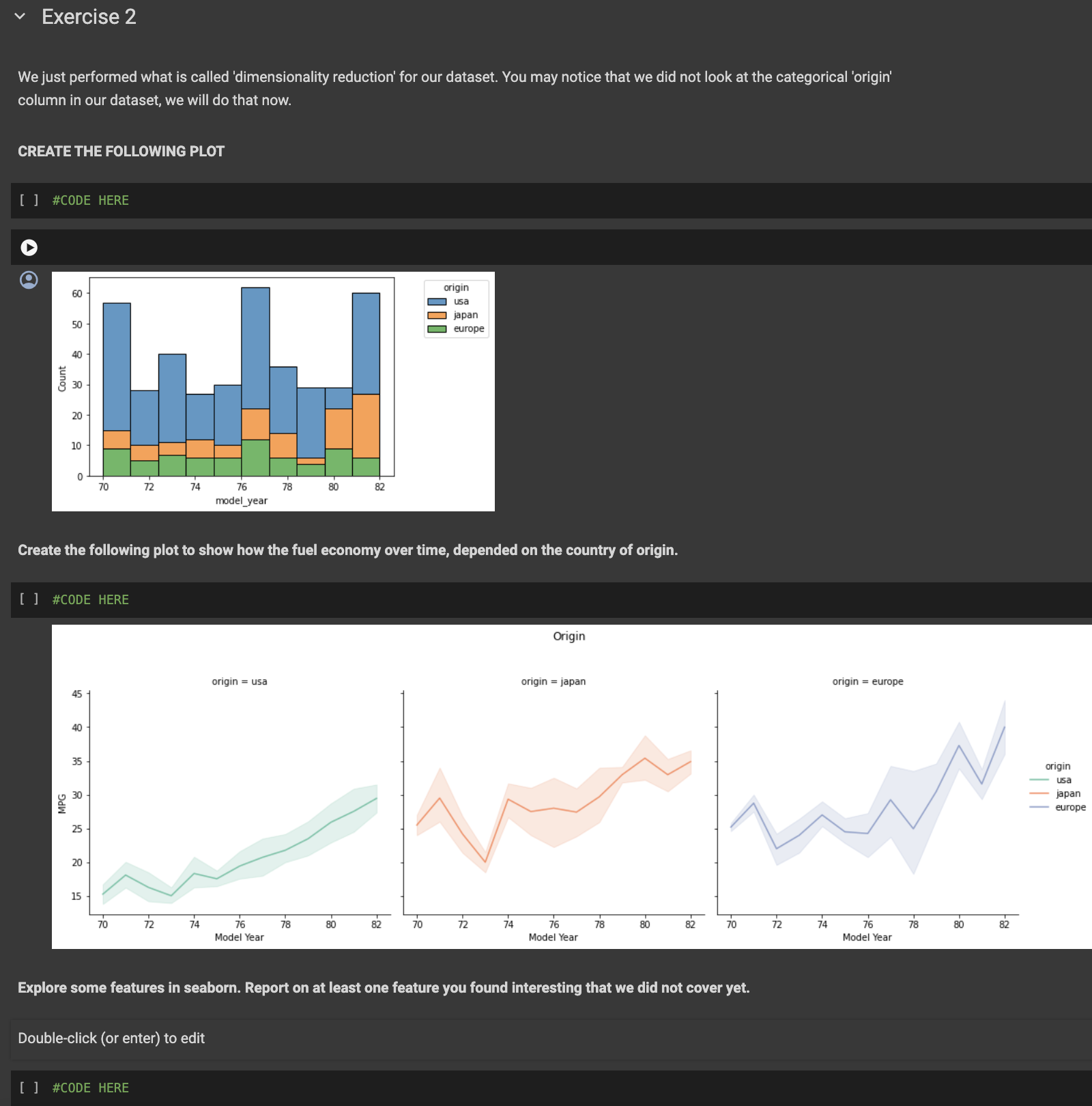 Exercise 2 We just performed what is called