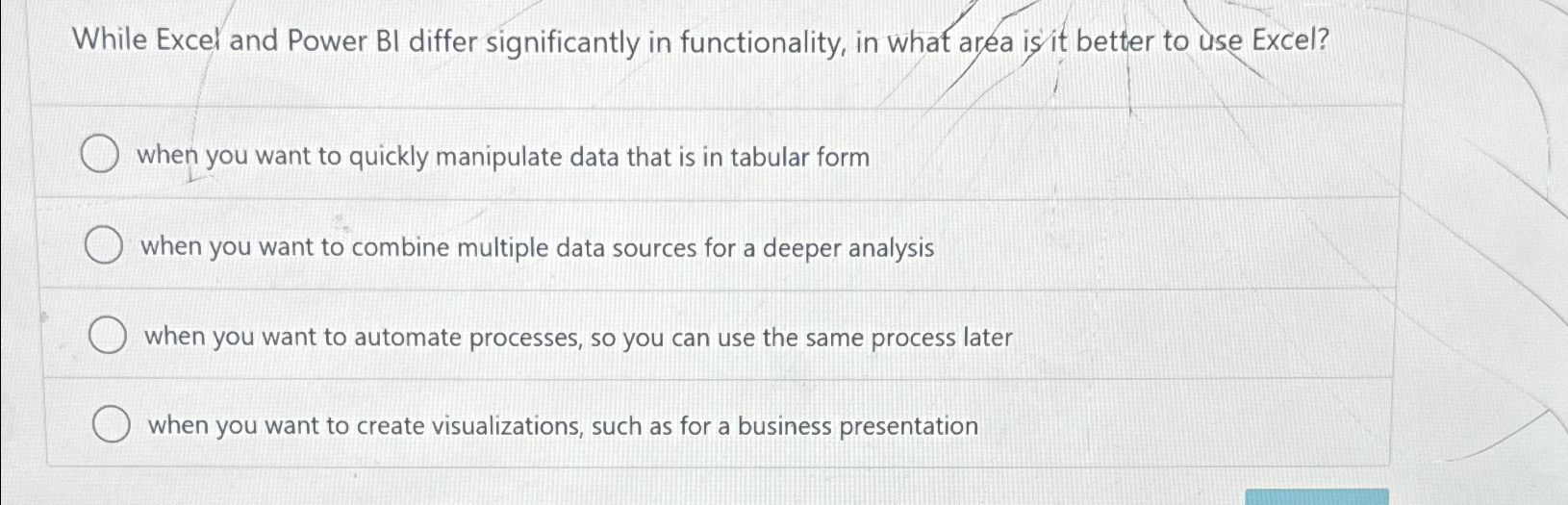 While Excel and Power BI differ significantly in