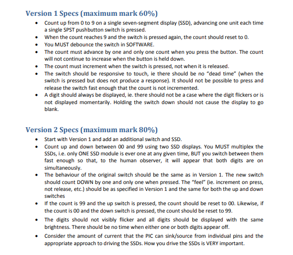 Complete VERSION 2 . Write complete code for