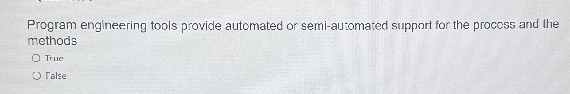 Program engineering tools provide automated or