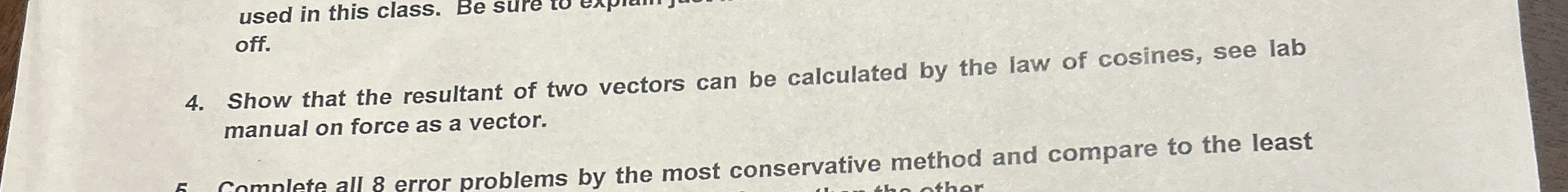 Show that the resultant of two vectors can be