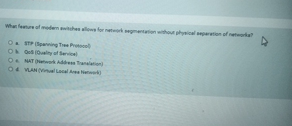 What feature of modern switches allows for