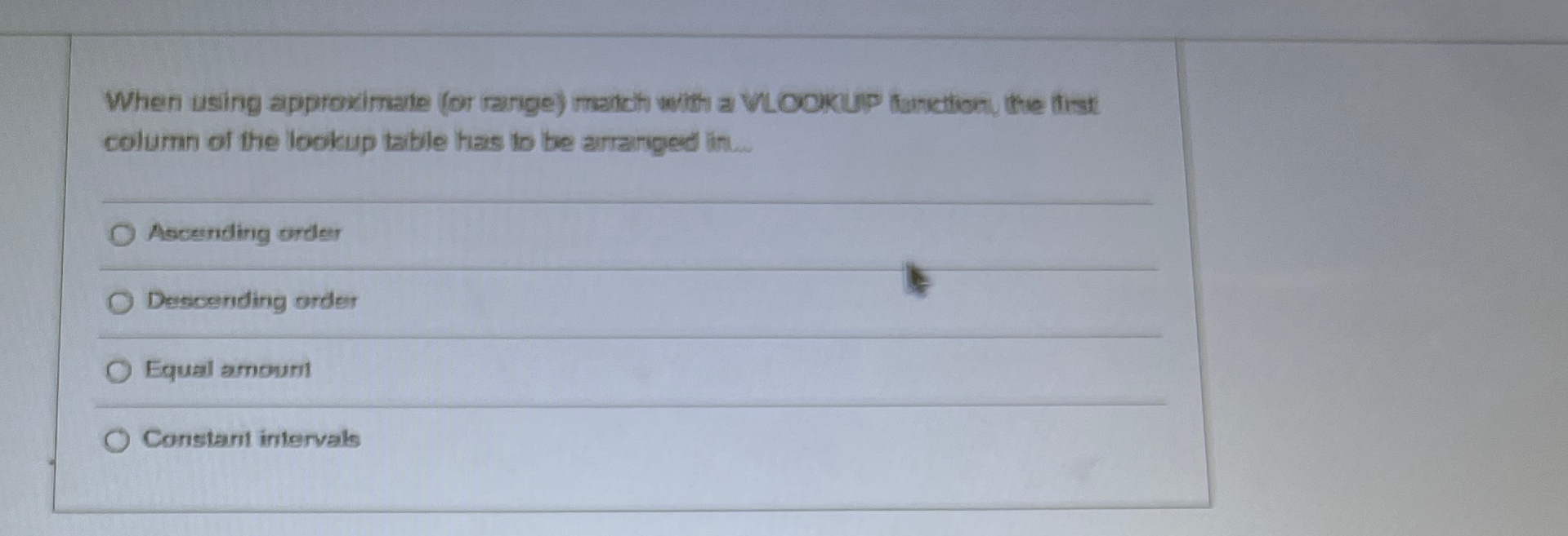 When using approximarte ( or range ) manch with a