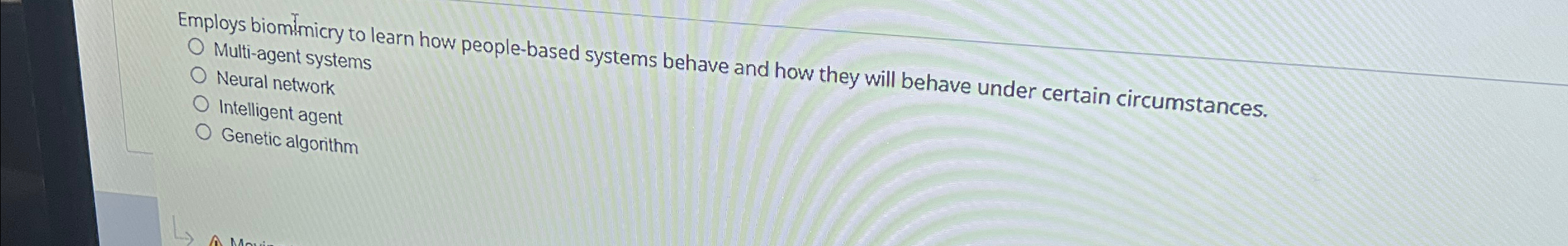 Employs biominicry to learn how people - based