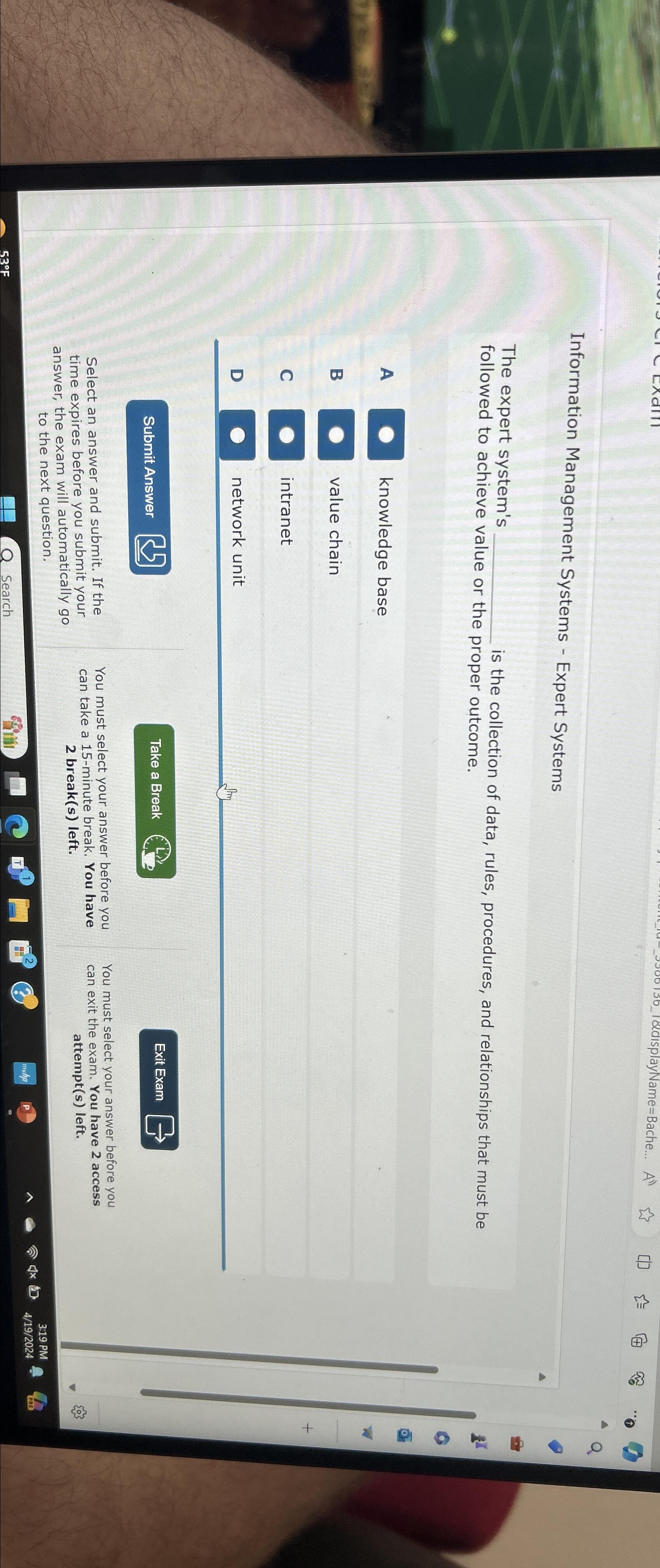 Information Management Systems - Expert Systems