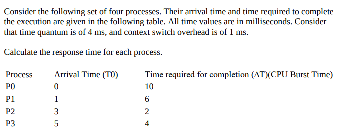 Use RR for the following question, show the Grant