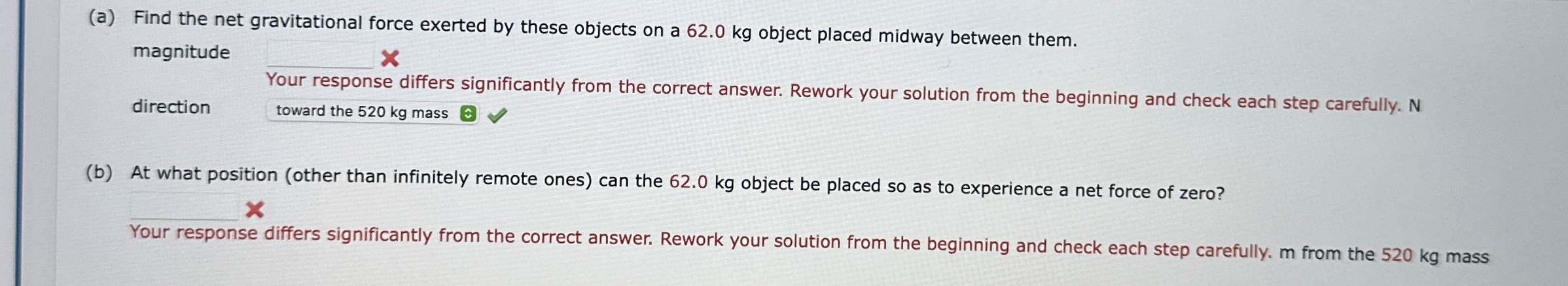 ( a ) Find the net gravitational force exerted by