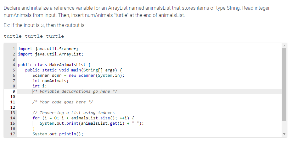 Need help with this java problem. Declare and