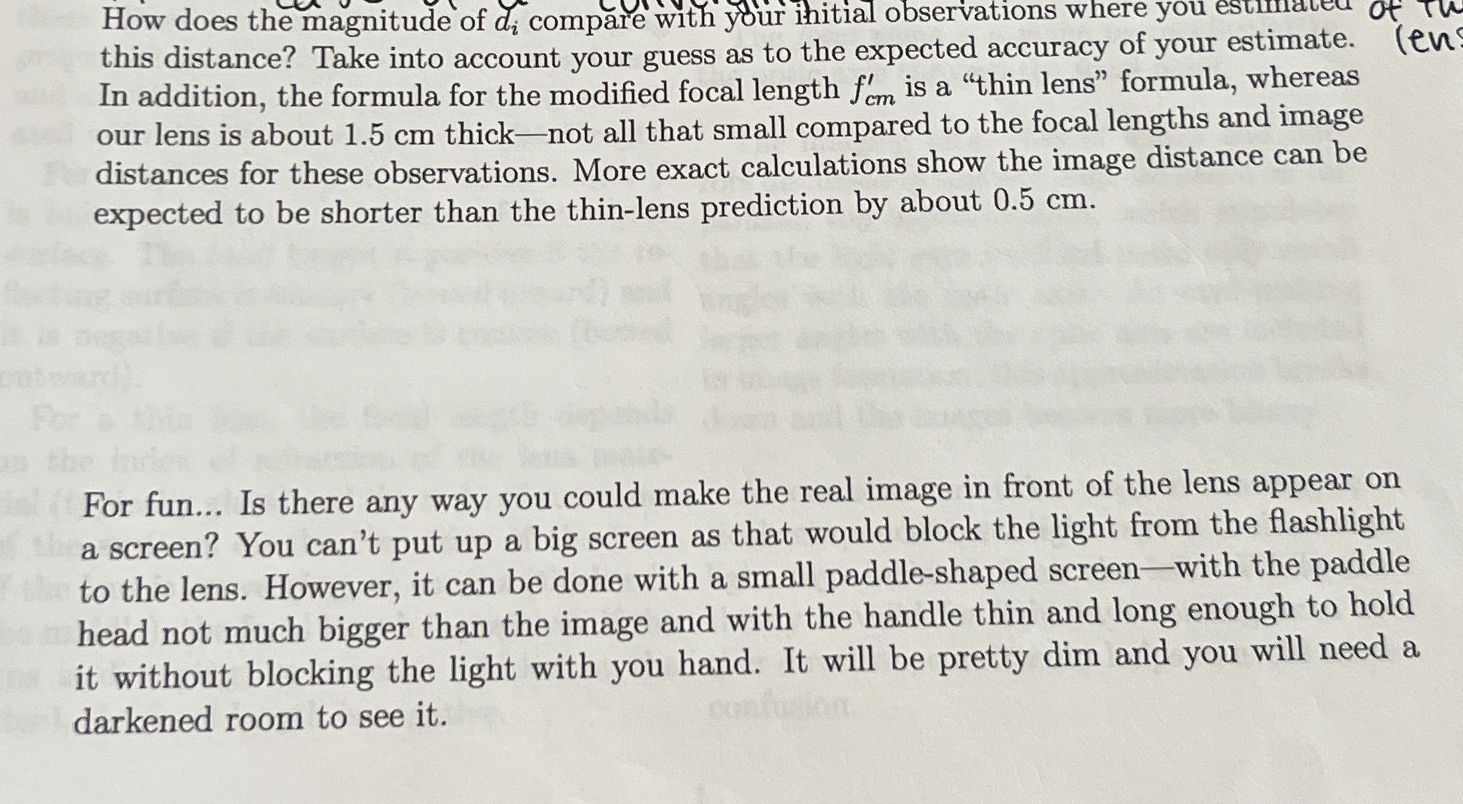 How does the magnitude of d i compare with your