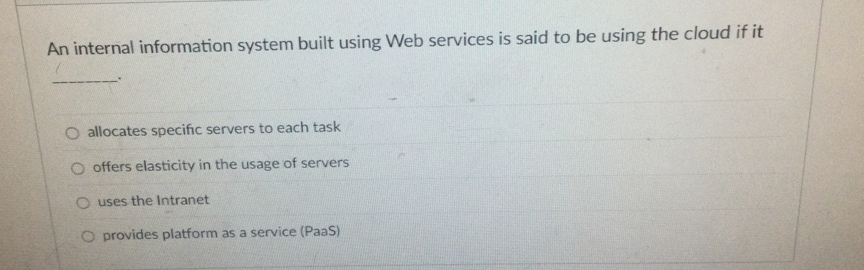 An internal information system built using Web