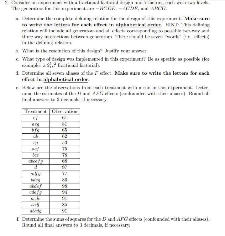 * I really only need help with parts A , B and C