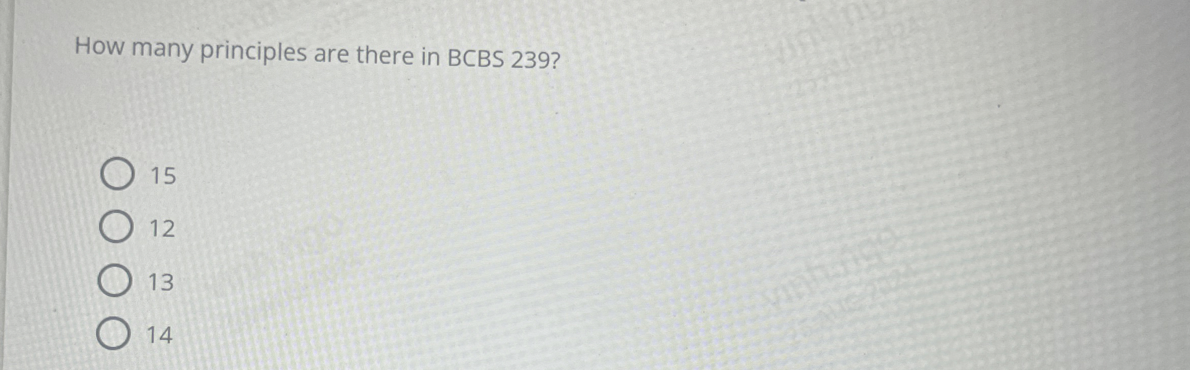 How many principles are there in BCBS 2 3 9 ? 1 5