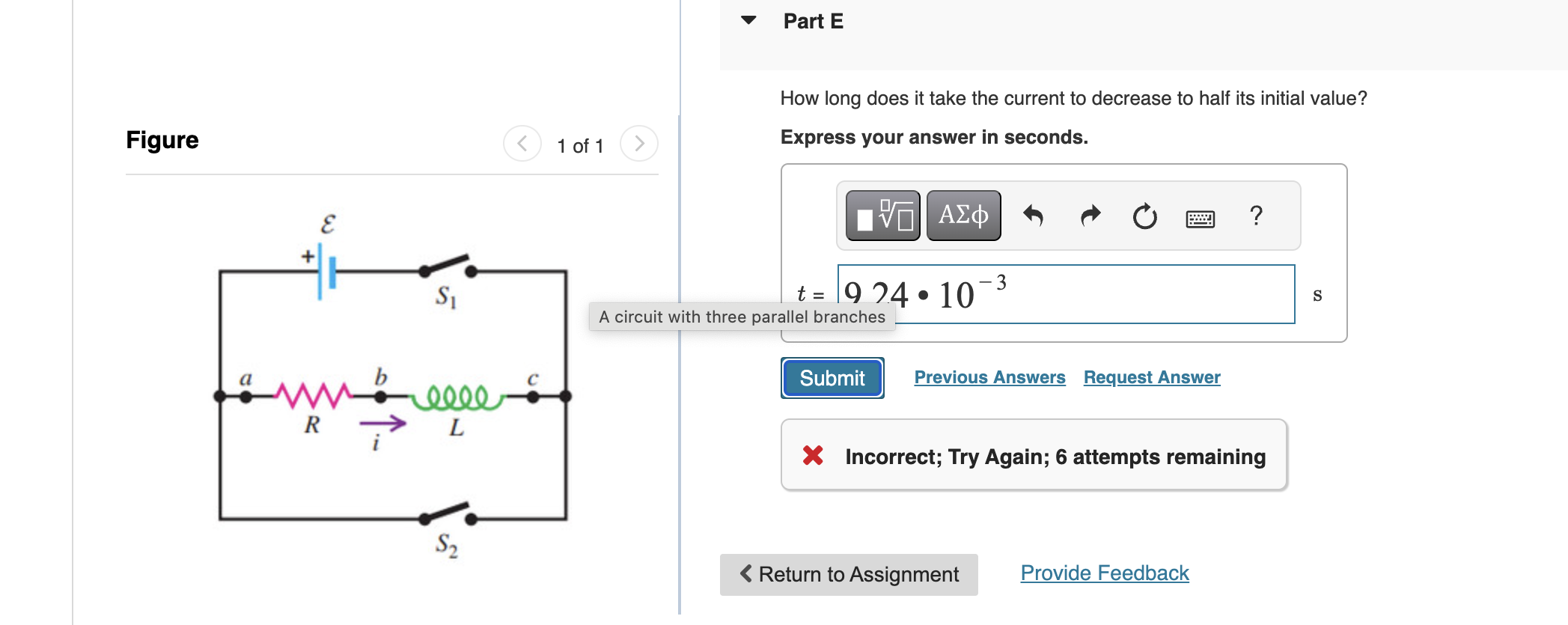 In ( Figure 1 ) , suppose that EE = 6 8 . 0 VV ,