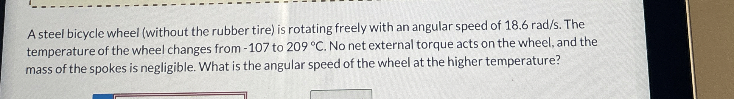 A steel bicycle wheel ( without the rubber tire )