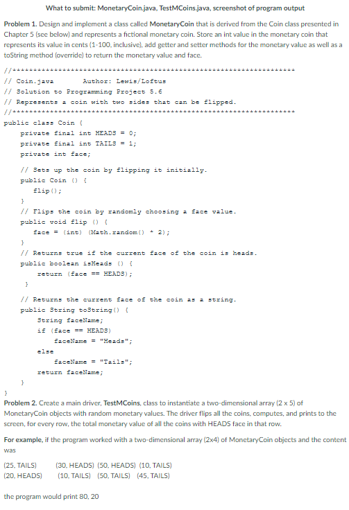Please show this step by step for Java WITH