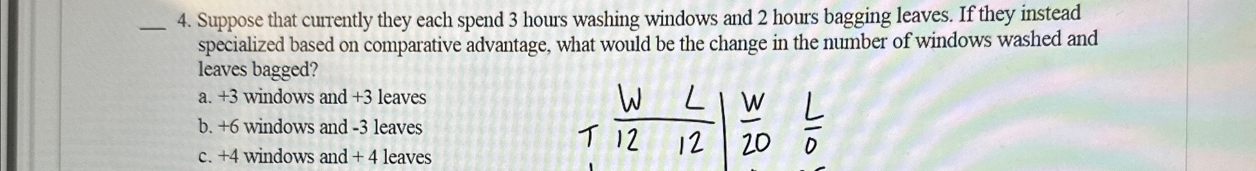Suppose that currently they each spend 3 hours